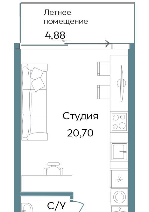 квартира г Саки ул Морская фото 1