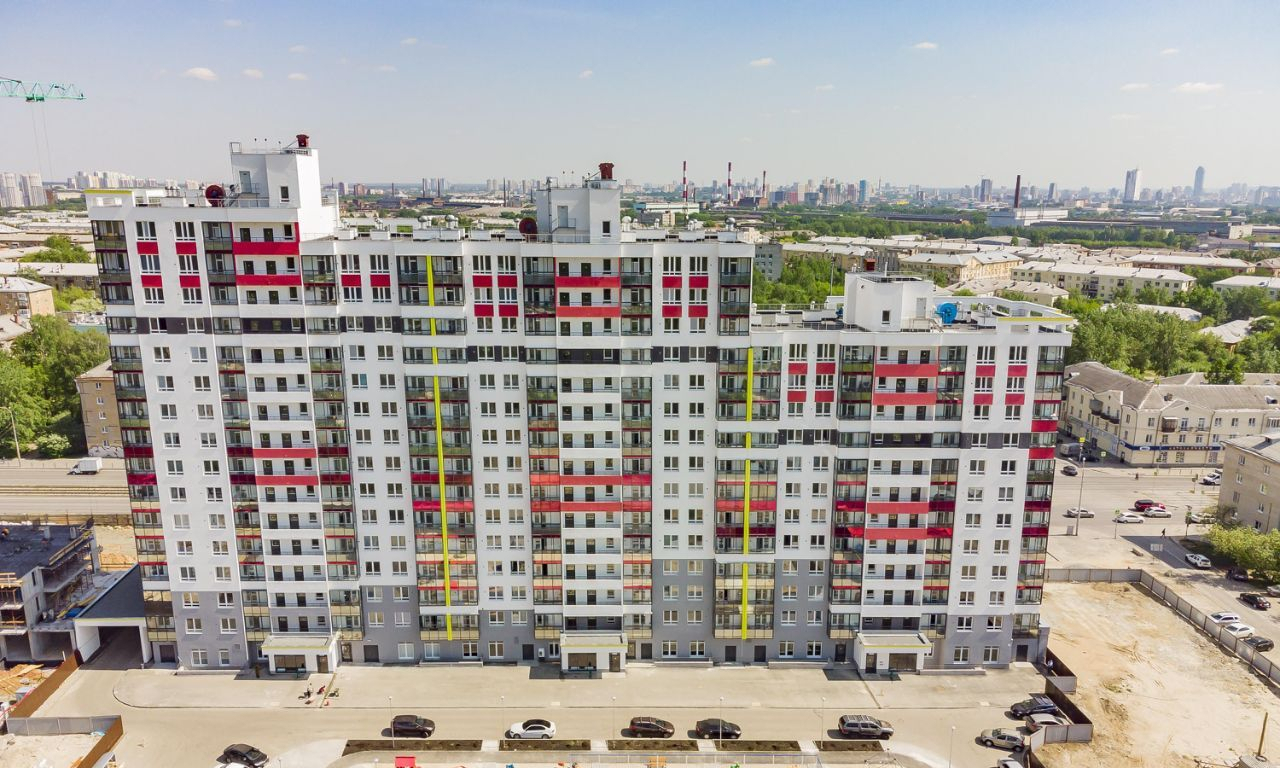 квартира г Екатеринбург р-н Орджоникидзевский Уралмаш пер Черниговский 20 ЖК «Белая башня» м-н фото 41