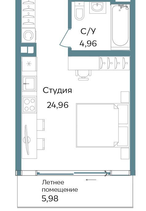 квартира г Саки курортный кластер Темпо фото 1