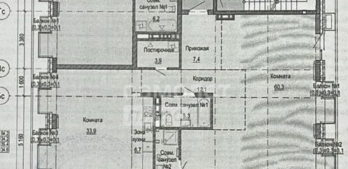 квартира г Ижевск р-н Октябрьский ул Бородина 22 фото 2