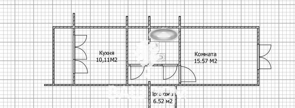 квартира г Брянск р-н Советский ул им.Н.М.Грибачева 7 фото 2