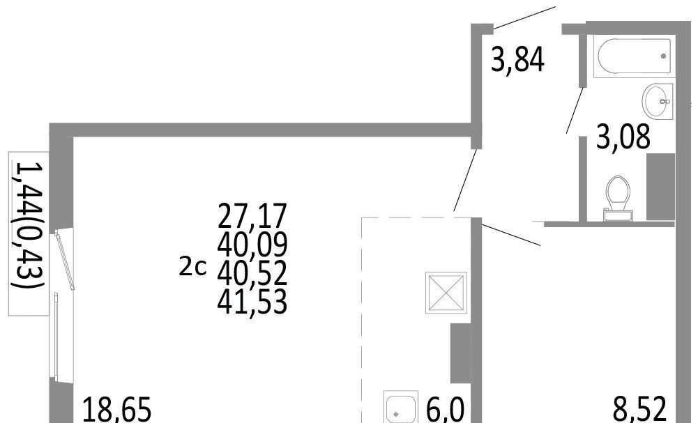 квартира г Челябинск р-н Советский ул Нефтебазовая 1 ЖК Никс Лайн на Блюхера фото 1