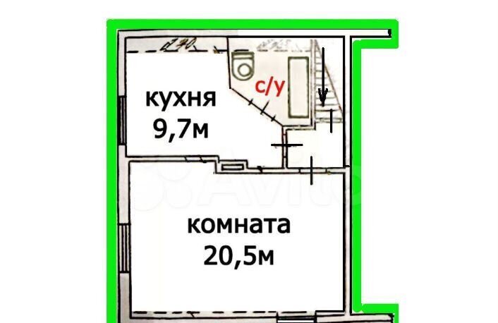квартира г Калининград р-н Московский ул Дежнева 9 фото 20