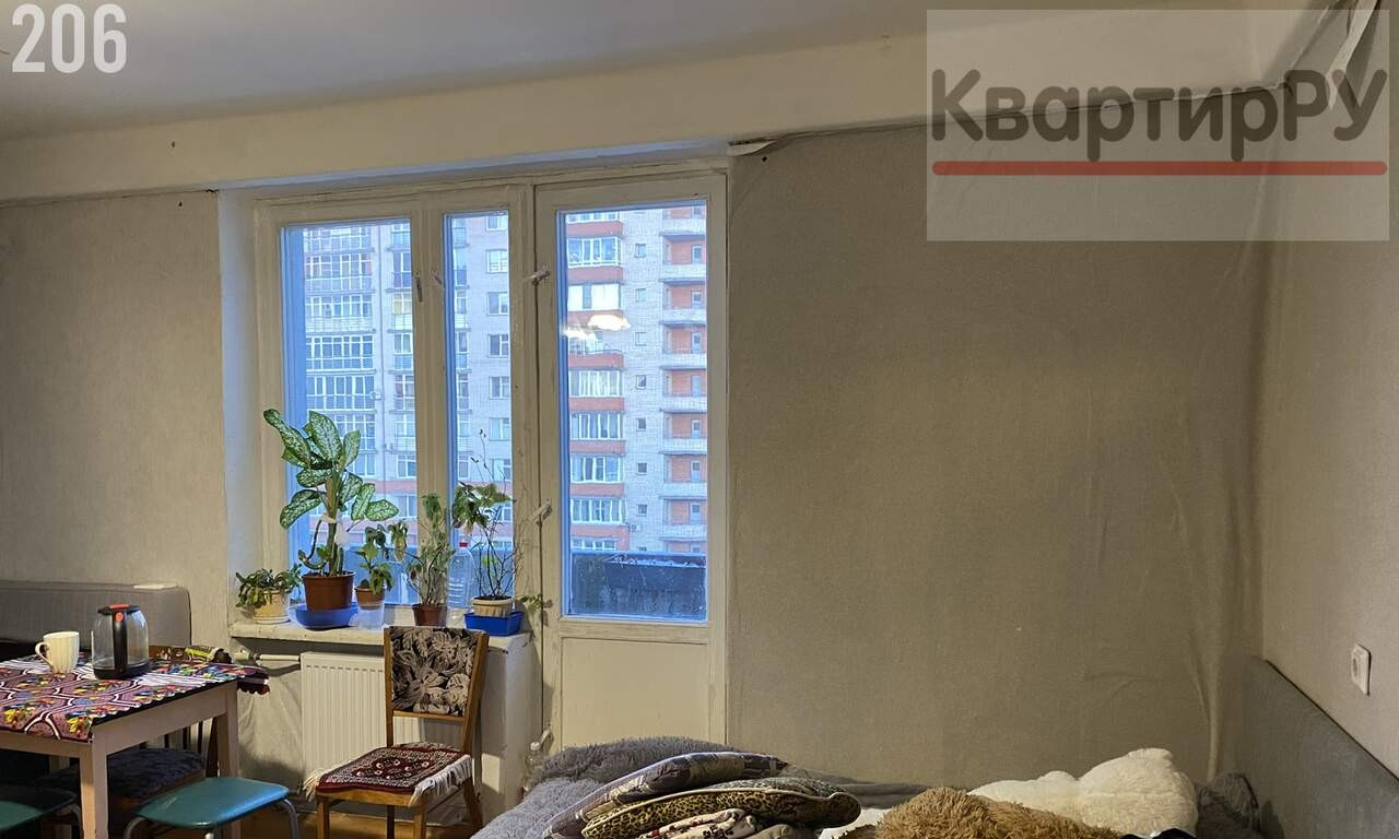 квартира г Санкт-Петербург метро Проспект Просвещения округ Сергиевское ул Есенина 28/1 фото 2