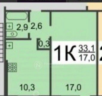 квартира г Нижний Новгород Буревестник ул Телеграфная 3 фото 2