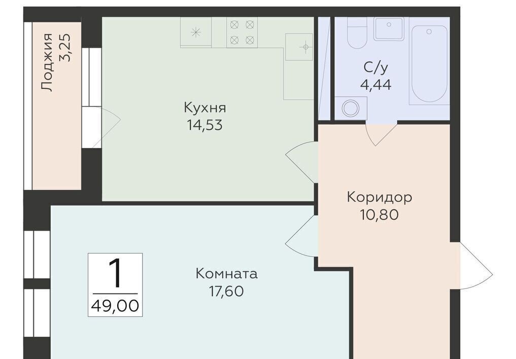 квартира г Воронеж р-н Ленинский ул Матросова 64а фото 1