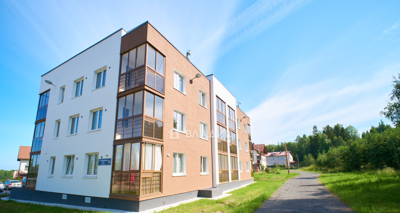 квартира г Петрозаводск р-н Сайнаволок пер 1-й Сайнаволокский 13а фото 32