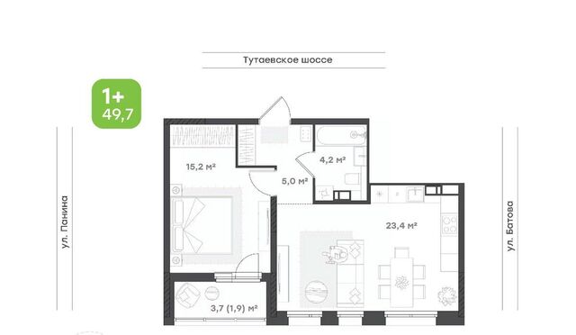 р-н Дзержинский ш Тутаевское 93б фото