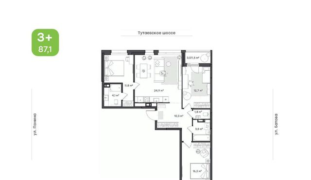 р-н Дзержинский ш Тутаевское 93б фото