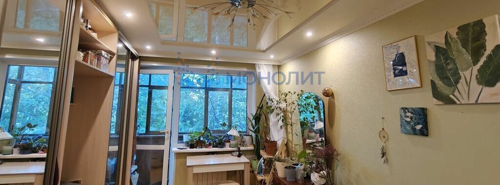 квартира г Нижний Новгород Горьковская ул Надежды Сусловой 6 фото 2