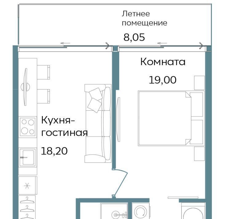квартира г Саки ул Морская фото 1