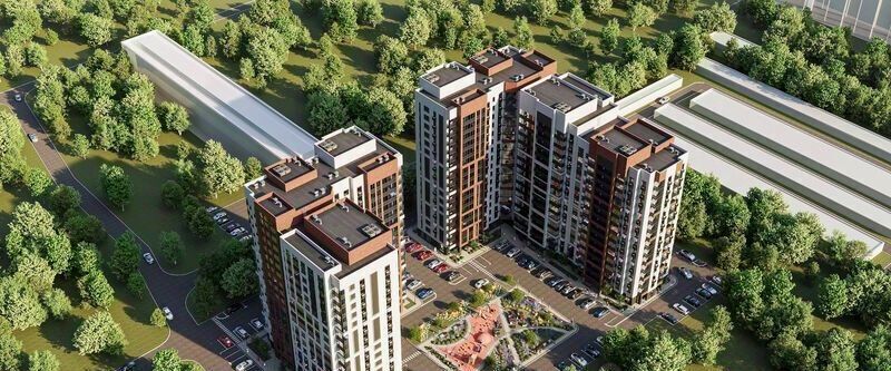 квартира г Воронеж р-н Центральный ул Ломоносова 114ю ЖК «FLORA» фото 2