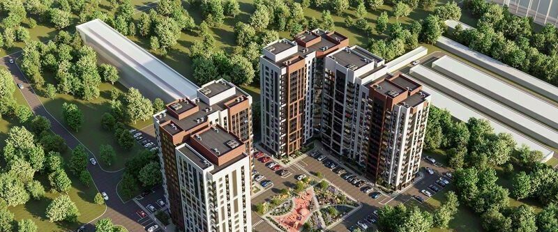 квартира г Воронеж р-н Центральный ул Ломоносова 114ю ЖК «FLORA» фото 2