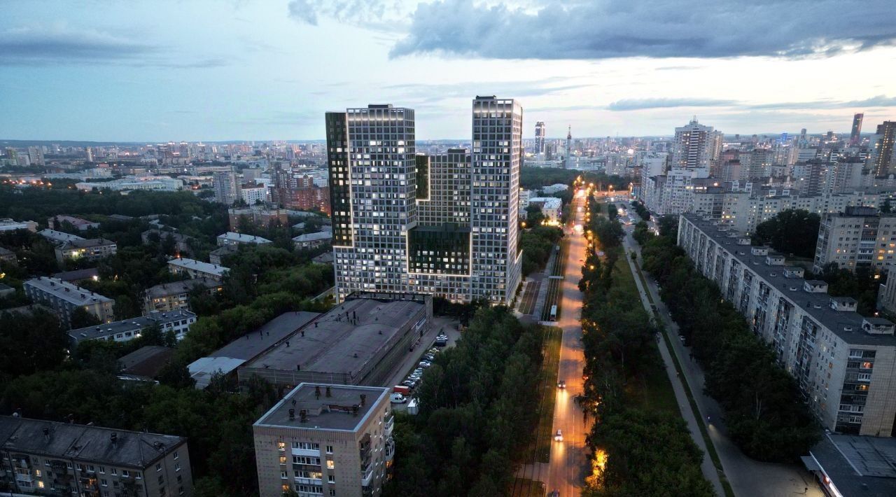 квартира г Екатеринбург Уральская ВТУЗгородок ЖК «Б.26» жилрайон фото 25