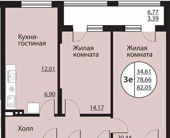 квартира г Воронеж р-н Центральный пр-кт Московский 138 фото 1