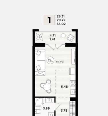 квартира г Пионерский ул Рензаева 3 фото 2