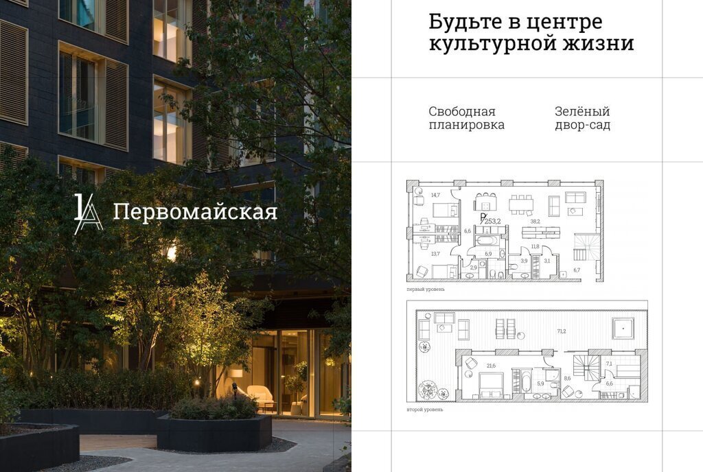 квартира г Тюмень ул Первомайская 1 Аблок 2 фото 1