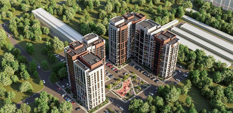 квартира г Воронеж р-н Центральный ул Ломоносова 114ю ЖК «FLORA» фото 3