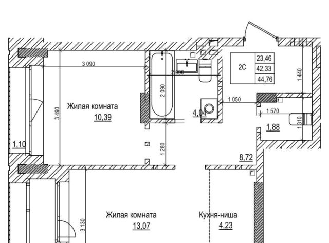 метро Площадь Гарина-Михайловского пер Комсомольский Проспект жилой комплекс фото