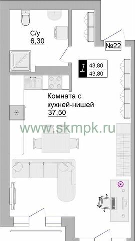 квартира ул Гагарина 57 фото