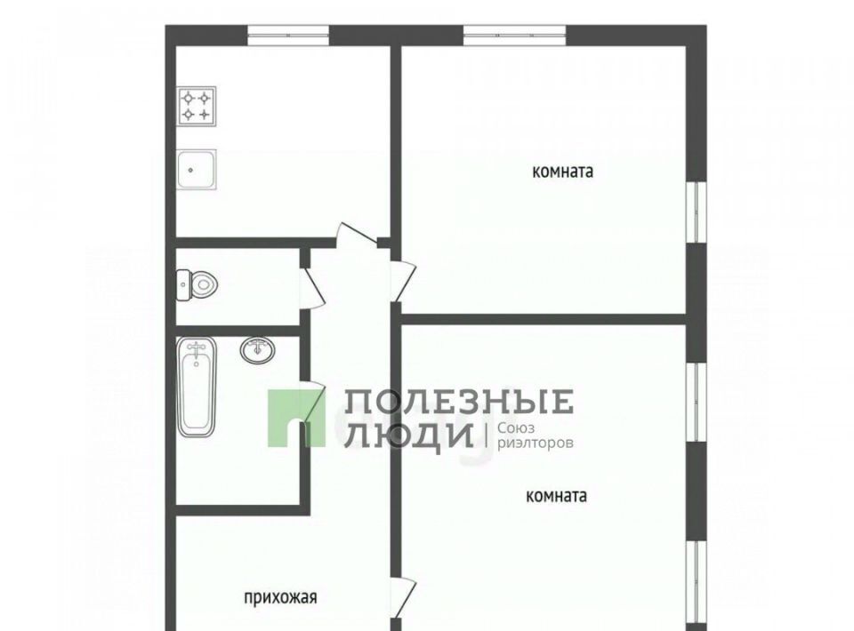 квартира г Красноярск р-н Ленинский ул 26 Бакинских Комиссаров 27 фото 2