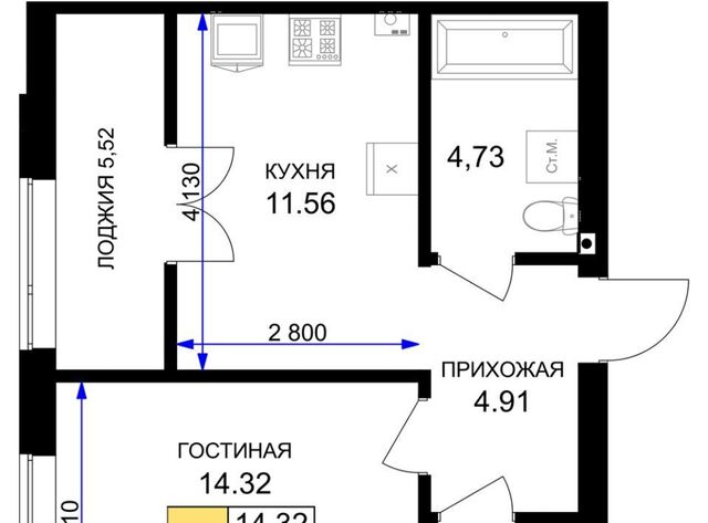 квартира ЖК «Включи» фото