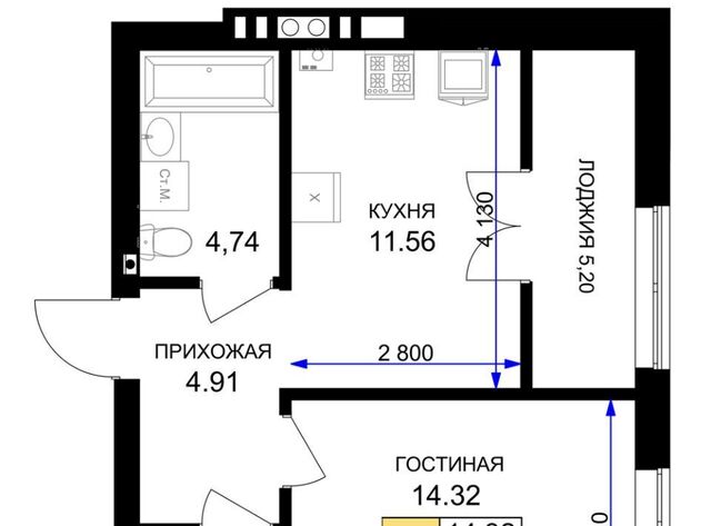 квартира ЖК «Включи» фото