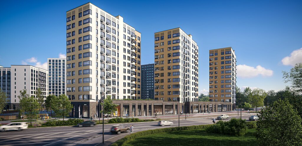 квартира г Москва метро Коммунарка метро Бунинская аллея ТиНАО ЖК Скандинавия, 18. 2.2 фото 4