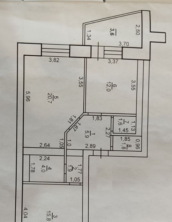 квартира г Оренбург р-н Дзержинский ул Джангильдина 3 фото 18