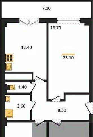 квартира р-н Левобережный ул Цимлянская 10в фото