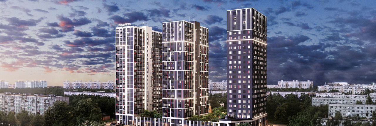 квартира г Астрахань р-н Кировский ул Куликова PROGRESS Альбион фото 17