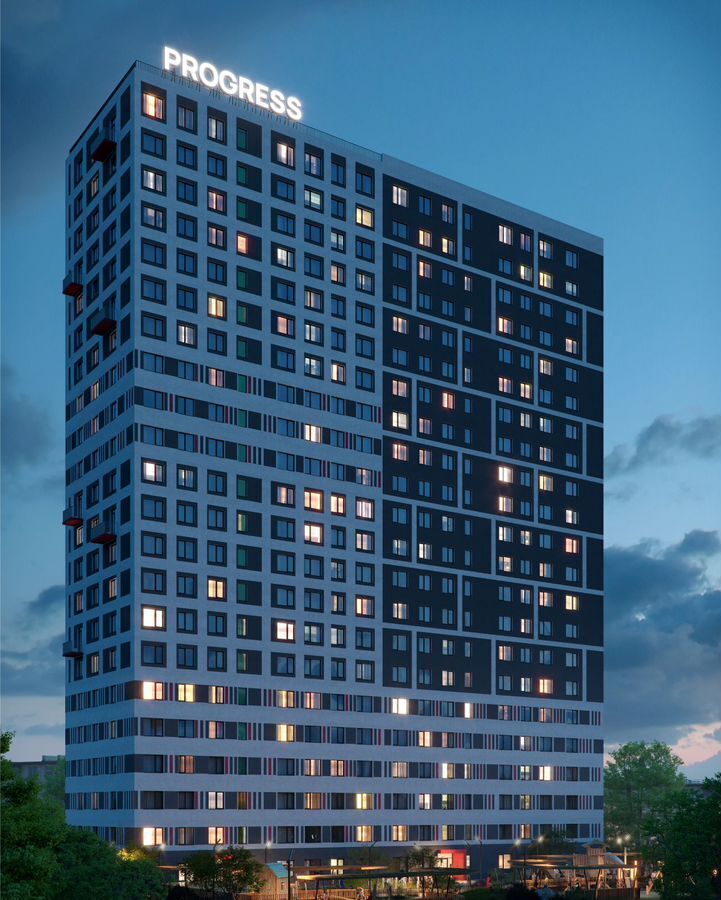 квартира г Астрахань р-н Ленинский ул Татищева 2б ЖК PROGRESS Савушкина фото 7