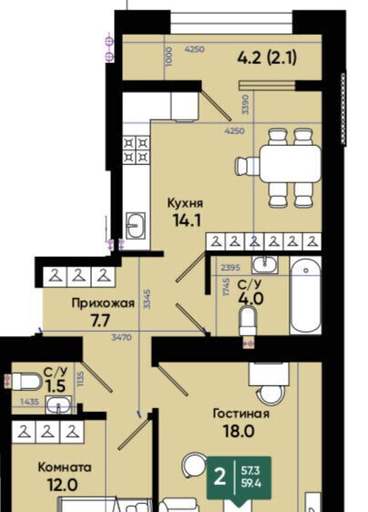 квартира г Батайск фото 1