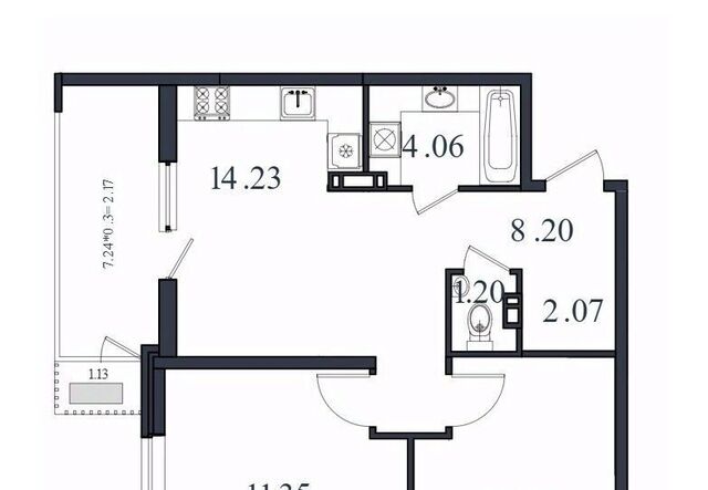 п Березовый р-н Прикубанский ЖК «Молодежный-2» фото