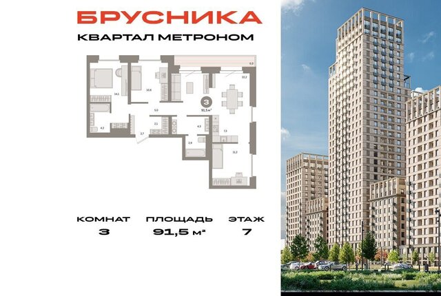 Квартал «Метроном» муниципальный округ Метрогородок фото