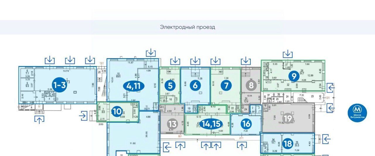 торговое помещение г Москва проезд Электродный 16 Шоссе Энтузиастов фото 2