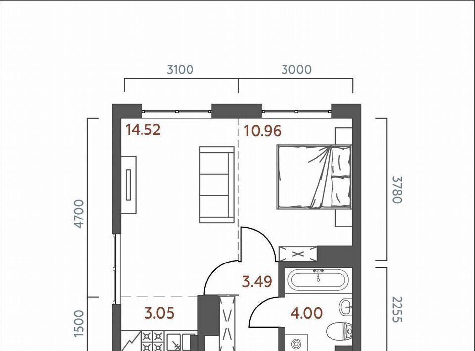 квартира г Иркутск р-н Октябрьский ул 6-я Советская 2 фото 2