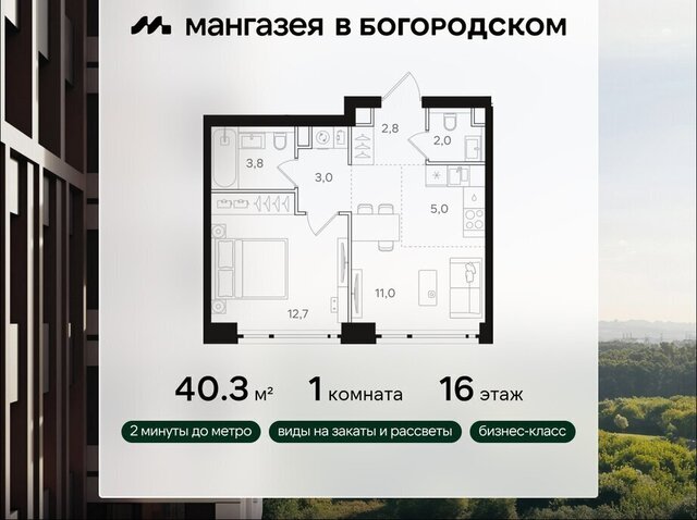 метро Бульвар Рокоссовского ВАО ЖК «Мангазея в Богородском» фото