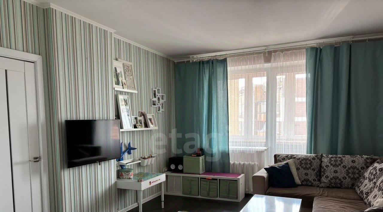 квартира г Кемерово р-н Ленинский пр-кт Комсомольский 25 фото 4