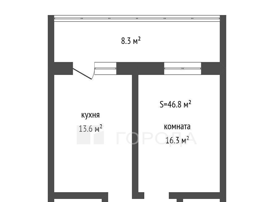 квартира г Новоалтайск ул Титова 8ак/1 фото 2