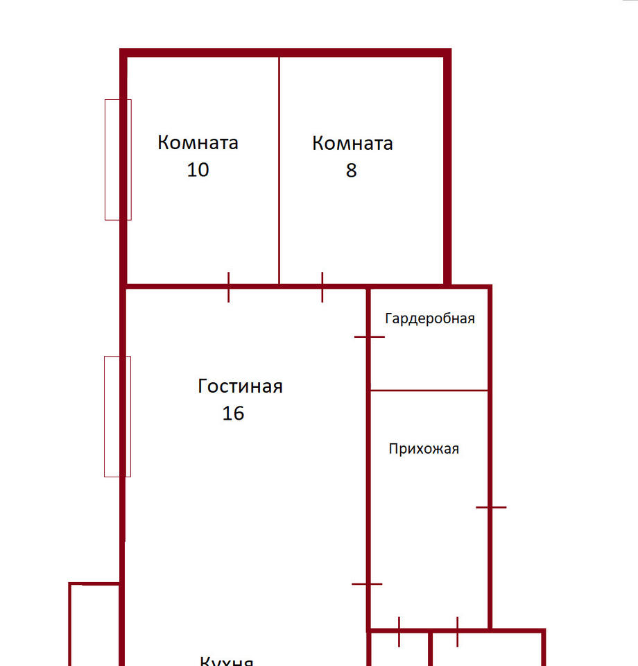квартира р-н Всеволожский г Кудрово ул Ленинградская 3 Улица Дыбенко фото 3