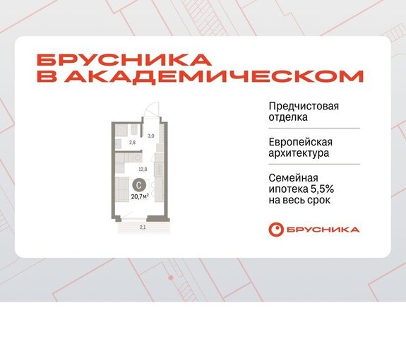 Академический Чкаловская ЖК Брусника в Академическом 19-й квартал фото