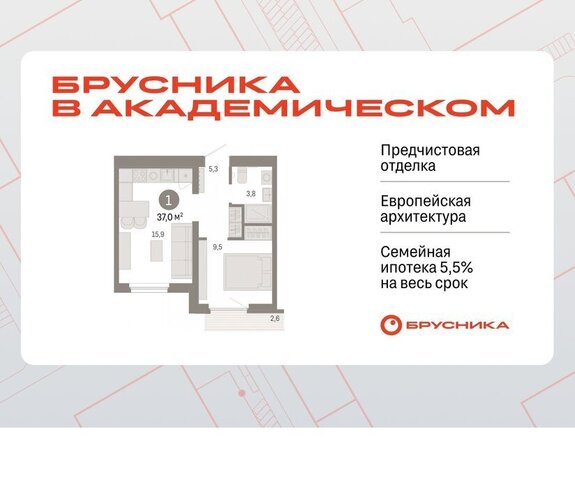 Академический Чкаловская ЖК Брусника в Академическом 19-й квартал фото