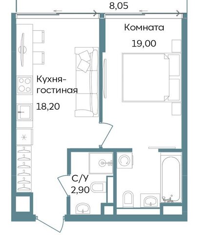 квартира курортный кластер Темпо фото