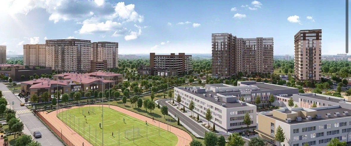 квартира г Краснодар р-н Прикубанский ЖК "Догма Парк" фото 1