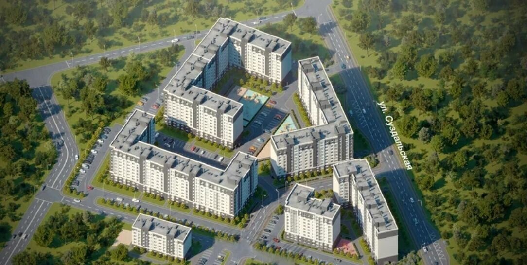 квартира г Калининград р-н Ленинградский ул Суздальская 17 фото 6