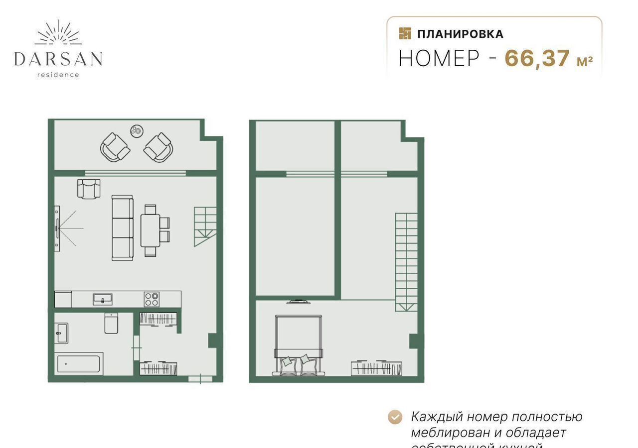 квартира г Ялта ул Войкова з/у. 39А, корп. 3 фото 3