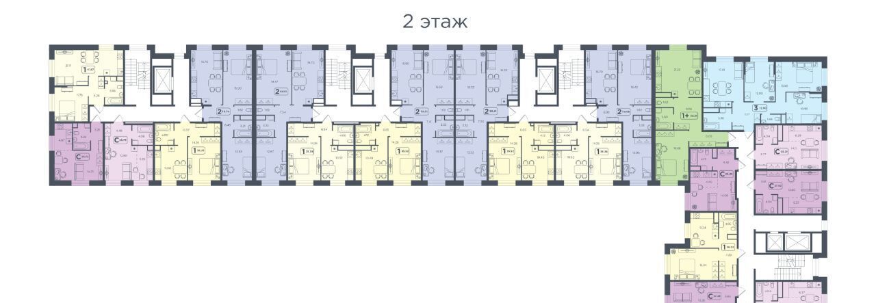 квартира г Тюмень р-н Ленинский ул Дамбовская 25к/1 фото 2