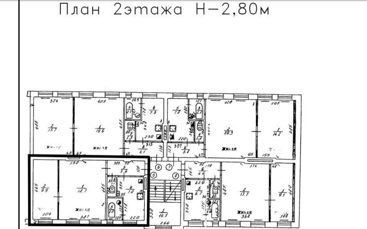 квартира г Калининград р-н Московский ул Восточная 15 фото 4