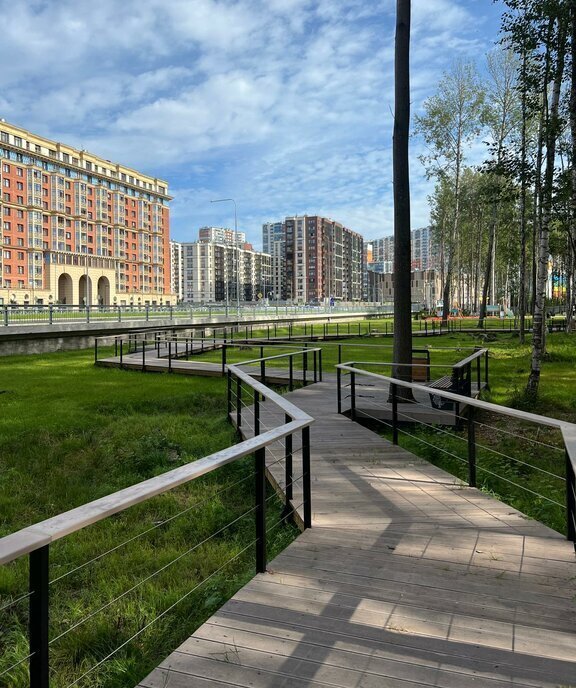квартира г Санкт-Петербург метро Комендантский Проспект пр-кт Авиаконструкторов 54 фото 59